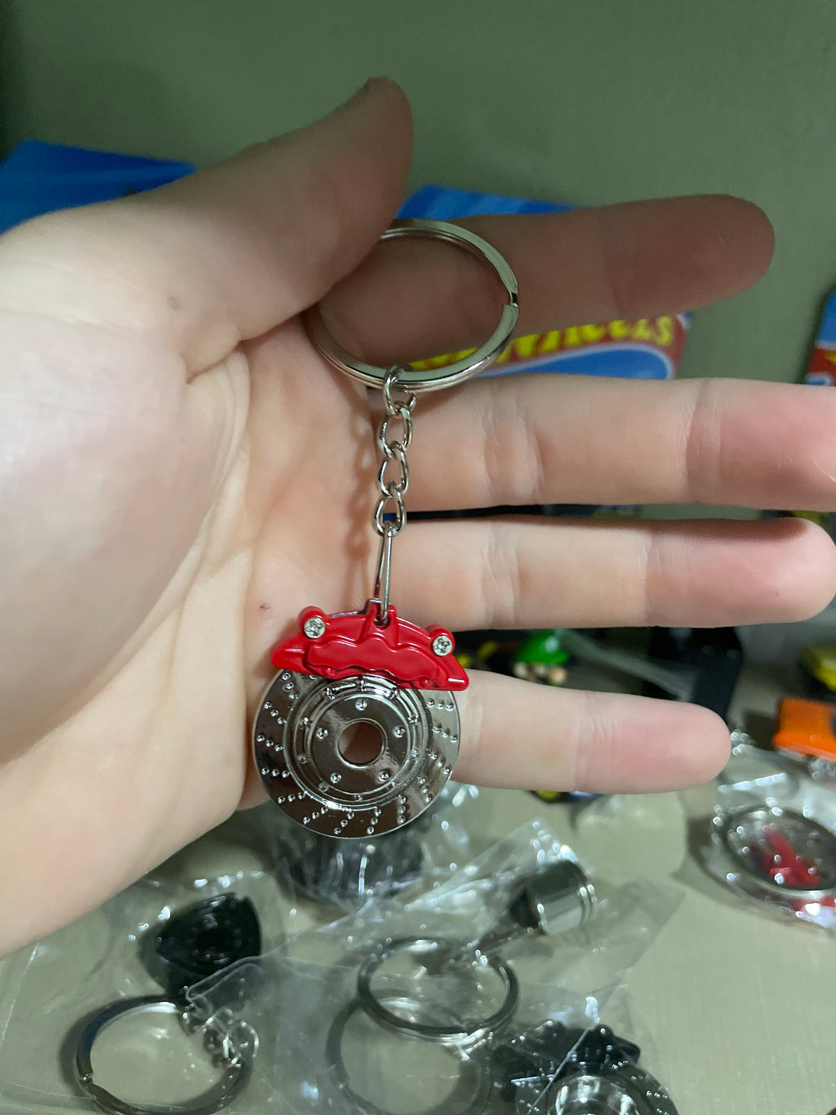 Chaveiros Rotor, biela, aro, pinça de freio.