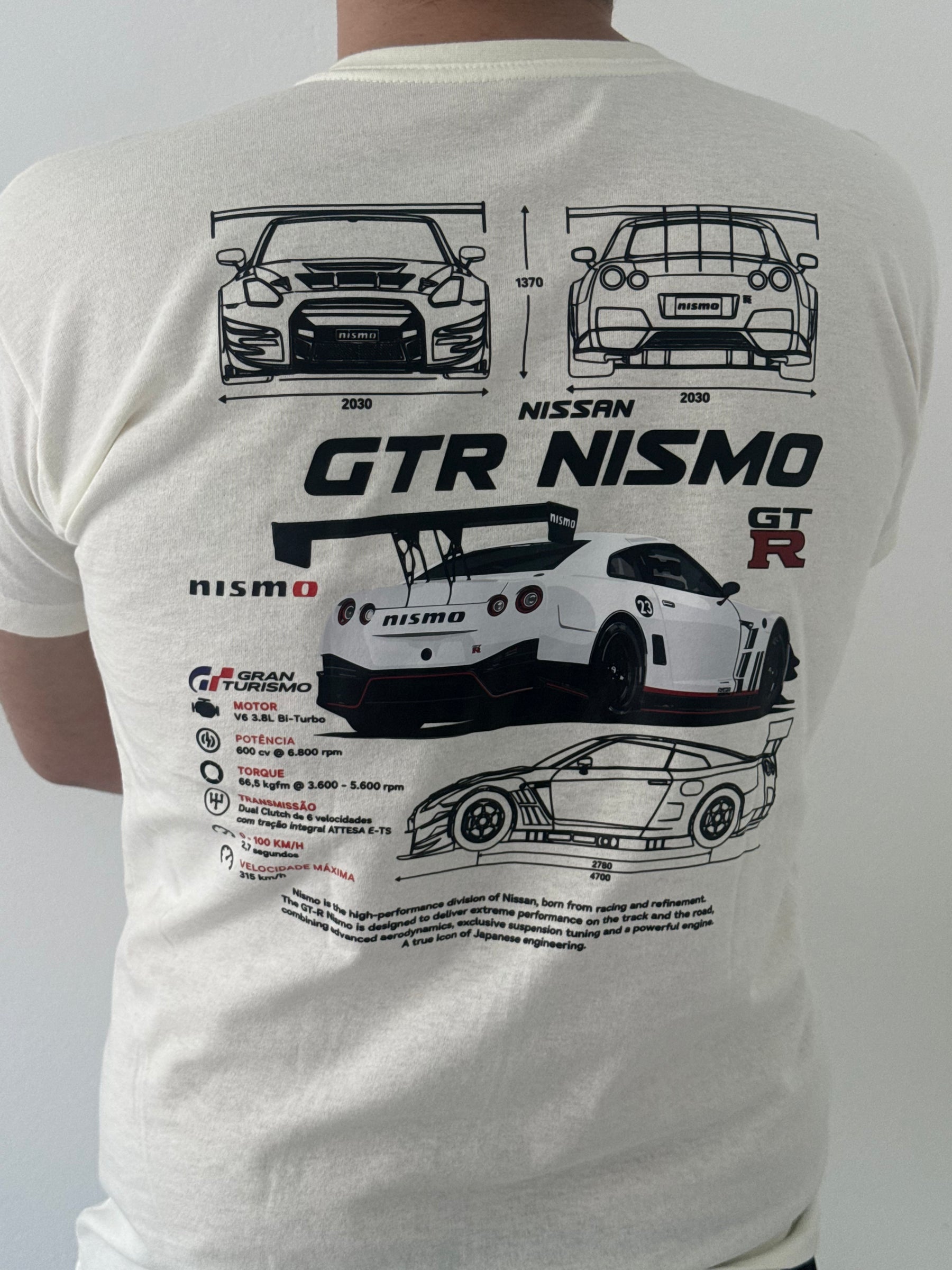 Camiseta Nissan GTR R35 Nismo